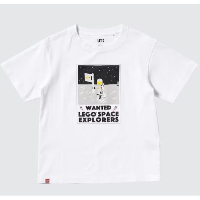 Promo Uniqlo Kids Lego Space Collection Short Sleeve Ut