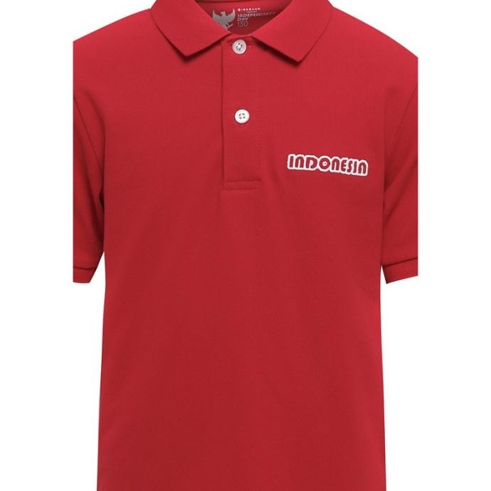 Grosir Giordano Junior'S National Day Polo Anak Laki-Laki Merah [0301426101]