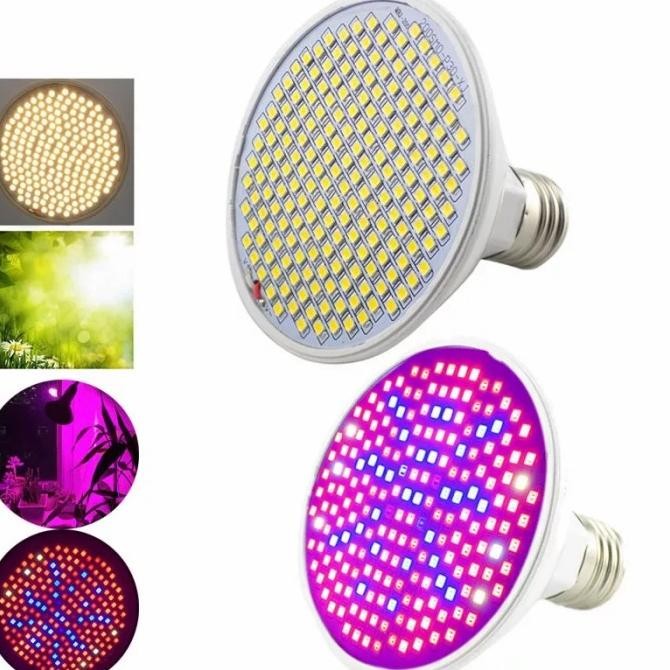 Led Grow Light Full Spectrum 200 Led untuk tanaman indoor