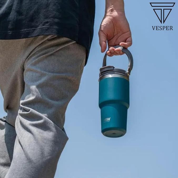 

Tumbler Tyeso Handle 2In1 100% Original Botol Minum High Quality Original Dan Terpercaya