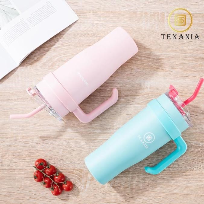 

[Ramadhan Sale] Texania Tumbler Tahan Dingin Dan Panas Botol Minum Premium Bahan Stainless Steel 316 Ukuran 1,2 Liter Vacuum Original Dan Terpercaya