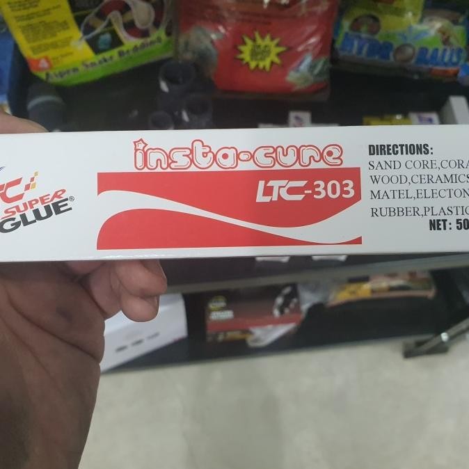 

TERMURAH LTC super glue lem coral ltc instant glue 50g