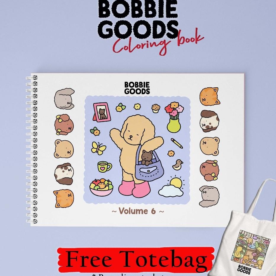

Bobbie Good Colng Boo Volume 6 Free Totebag
