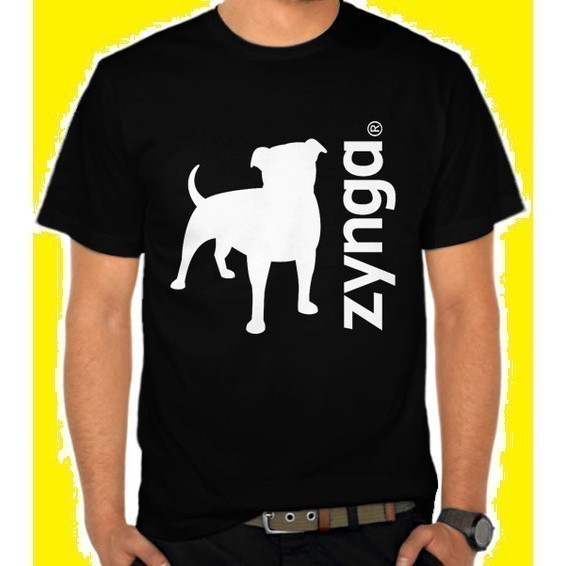 Kaos T Shirt Pria Zynga Poker