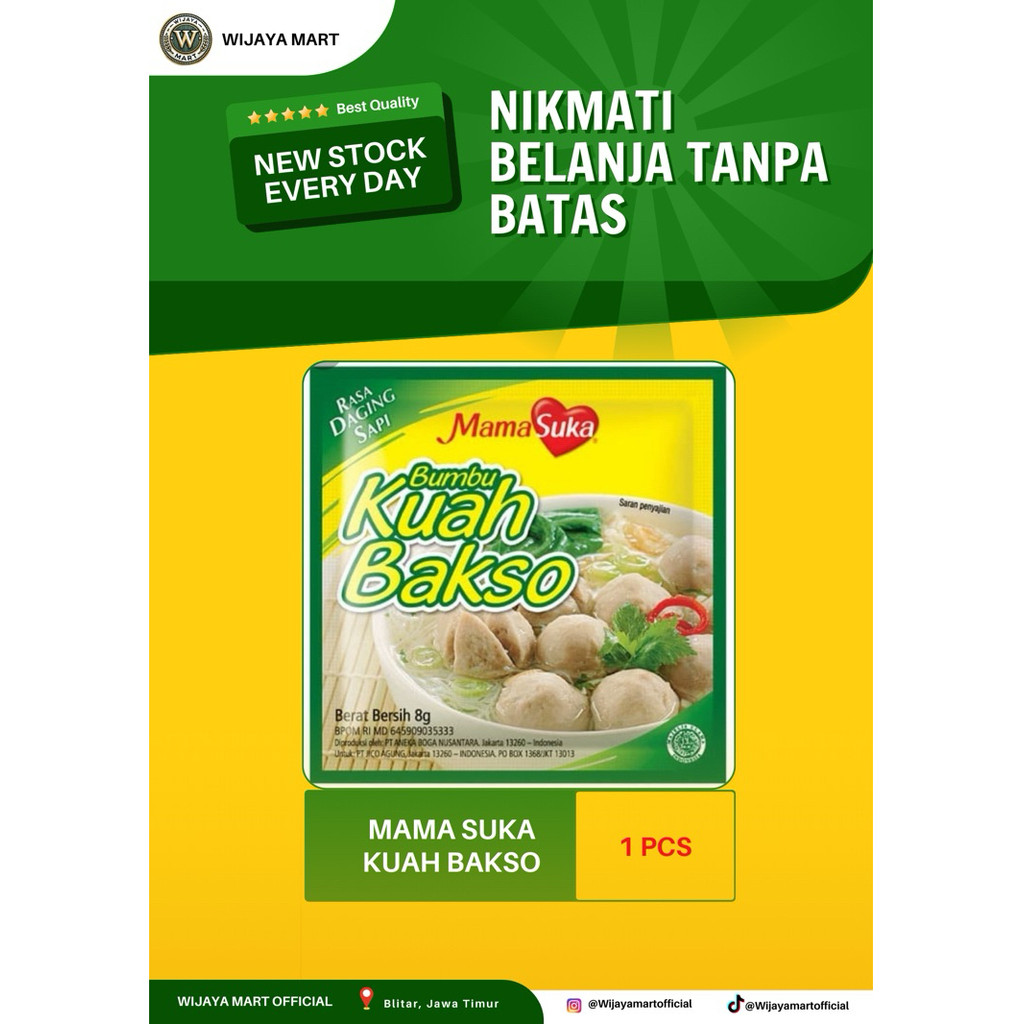 

MAMA SUKA KUAH BAKSO ( 10 x 5 gr)