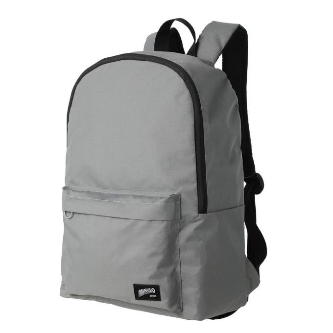 MINISO Backpack Ransel Tas Laptop Tas Penyimpanan Perjalanan Disesuaik