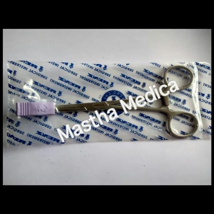 TERMURAH Klem Bengkok Lengkung 24cm 24 / 25 cm hemostatik Forceps Clamp 25cm