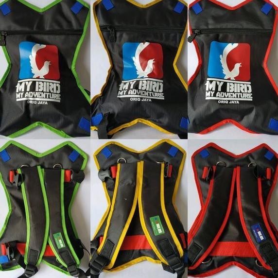 Tas Ransel Gendong Sangkar Kandang Burung Kotak Murai Oriq Jaya Asli