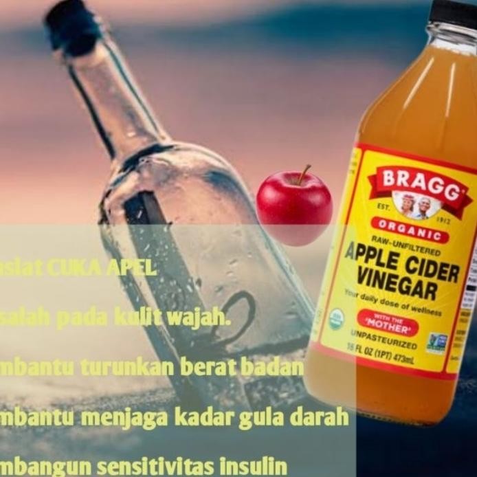 

Bragg Organic Cider Vinegar Cua Apel 473 Ml946 Ml