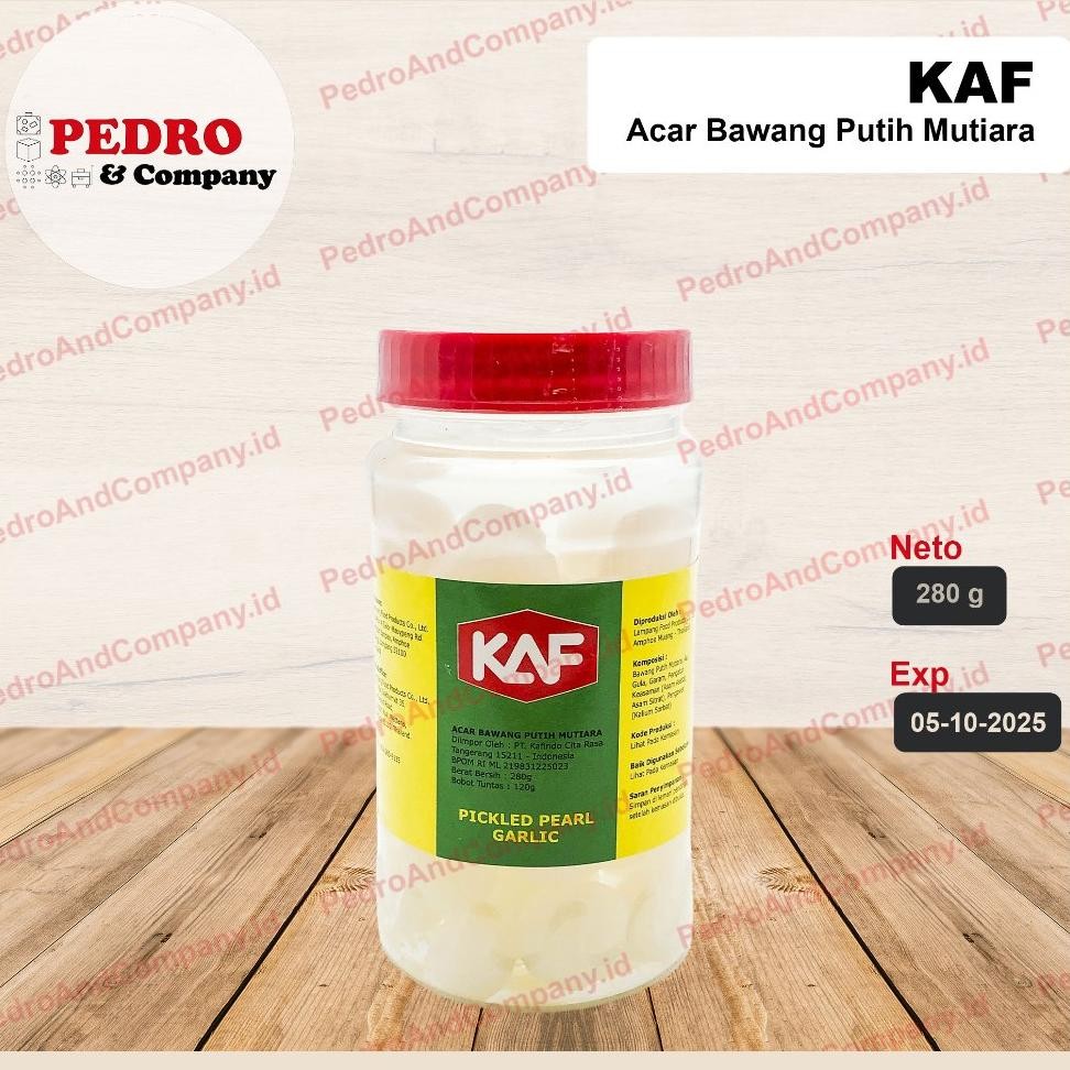 

Af Piled Pearl Garlic Tunggal 280 Gram Acar Bawang Putih Mutiara