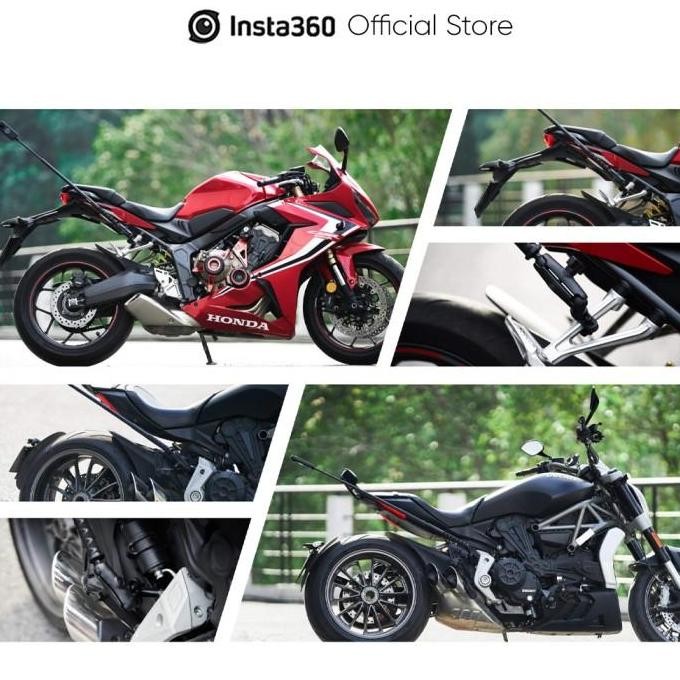 Grosir Insta360 Motorcycle U-Bolt Mount Aksesoris Motovlog Universal Camera