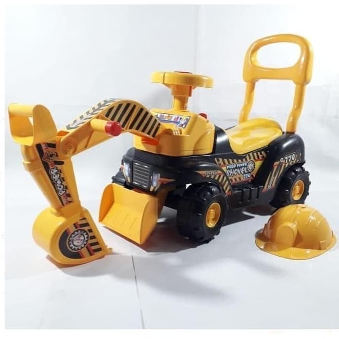 Grosir Mainan Anak Mobil Dorong Excavator Beko Mps 770