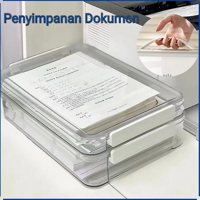 

Tempat Penyimpanan Dokumen/Kotak Penyimpanan Desktop Transparan