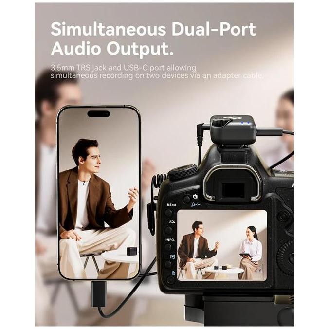 Sale Hollyland Lark M2S Combo / Mini Combo / Usb Type-C Mic Dual Wireless Microphone For Cameras & S