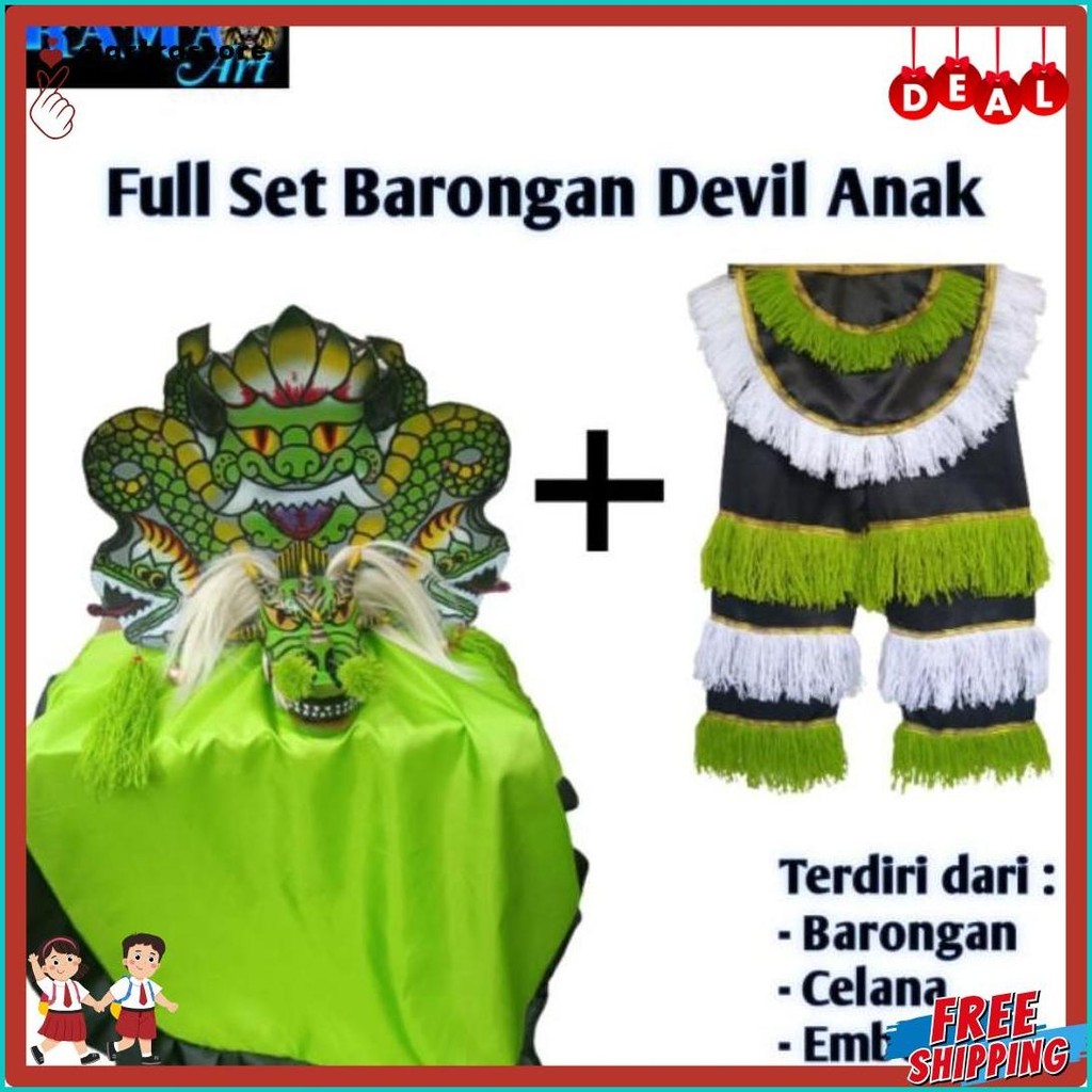 Barongan Devil Full Set