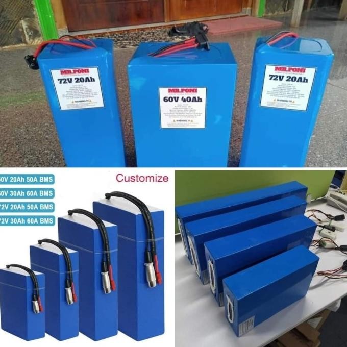 BATTERY PACK LIFEPO4 12V/24V/36V/48V/60V/72V 12AH/15AH/25AH/50AH/75AH/100AH