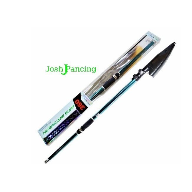 Joran antena kamikaze hurricane surf 360 cm huricane casting telecopic din
