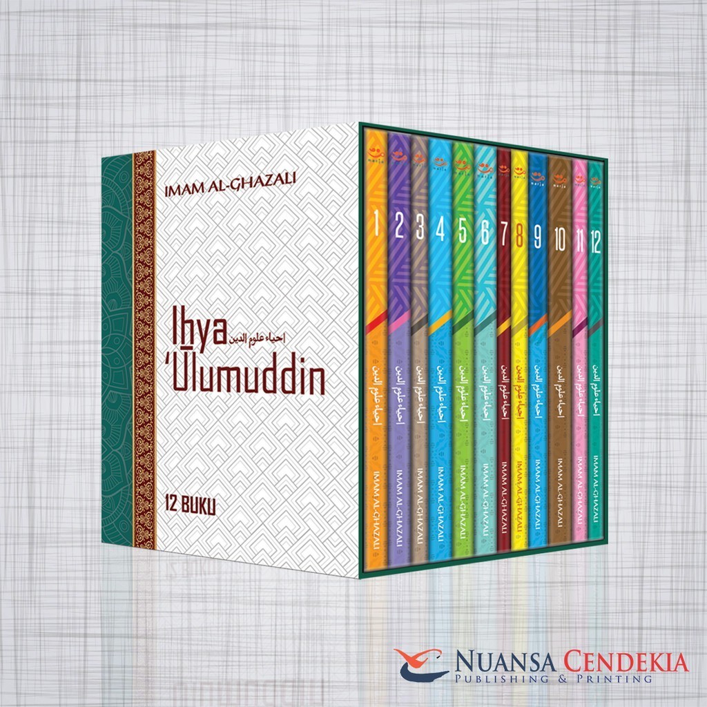 Kitab Terjemahan Ihya Ulumuddin 12 Jilid Lengkap - Imam Al-Ghazali - [Marja]