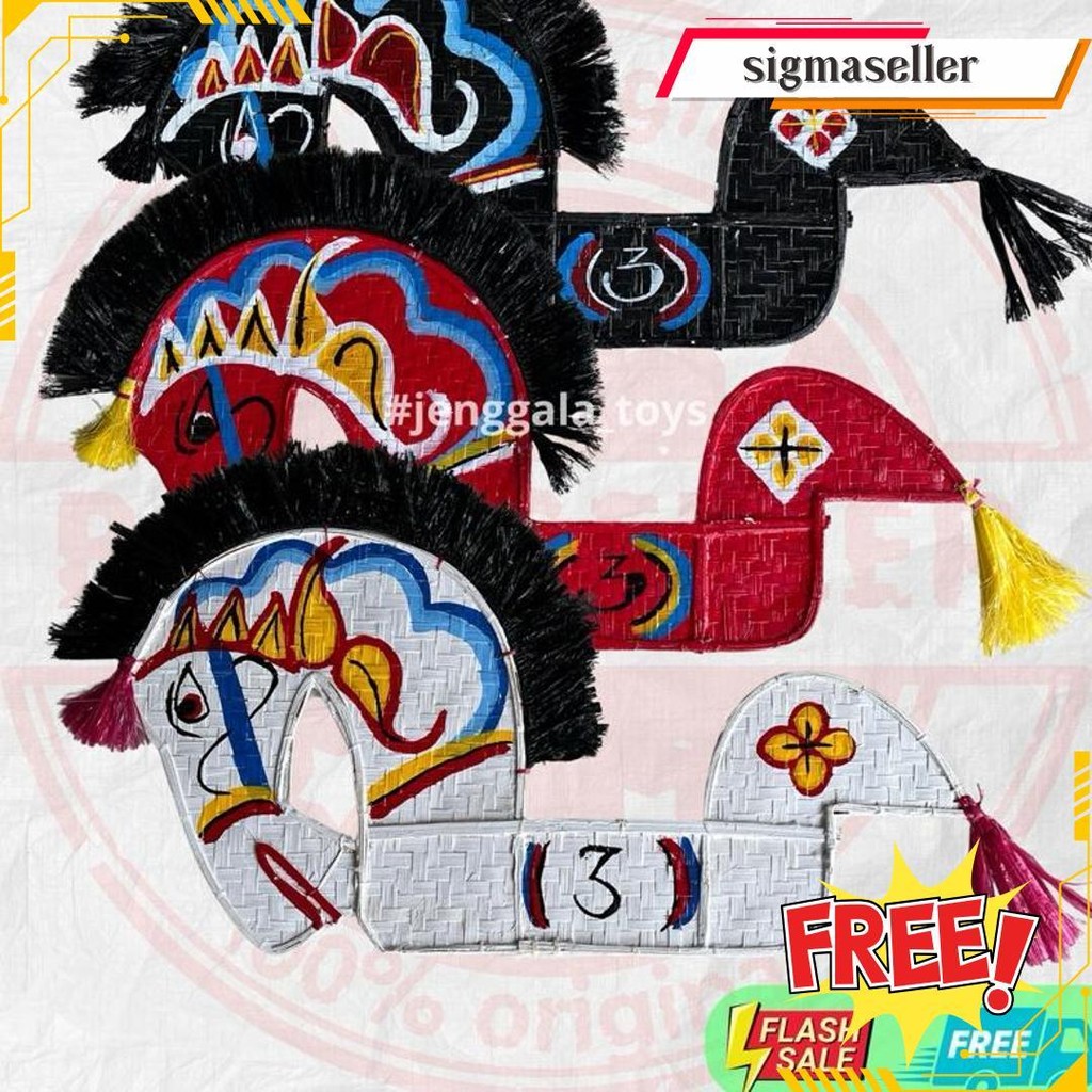 Kuda Lumping / Jaranan / Kuda Kepang Besar / Kuda Lumping Anak / Kuda Bambu Terlaris