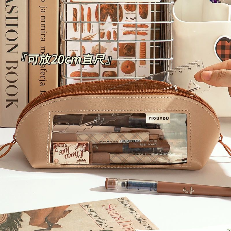 

Kotak Pensil Siswa Sekolah Menengah, Kotak Alat Tulis Sederhana Kapasitas Besar Banyak Lapis