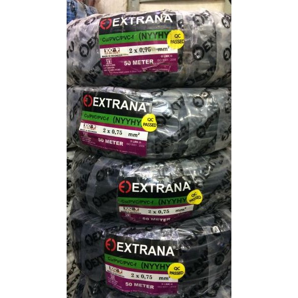 Kabel NYYHY / NYY HY 2 x 0,75 mm / 2x0,75mm Extrana