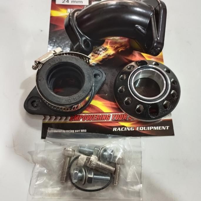 Intake Miring Manifold Racing Jupiter Z/ Supra/ Smash Pe 24 Wrd Original Dan Terlaris