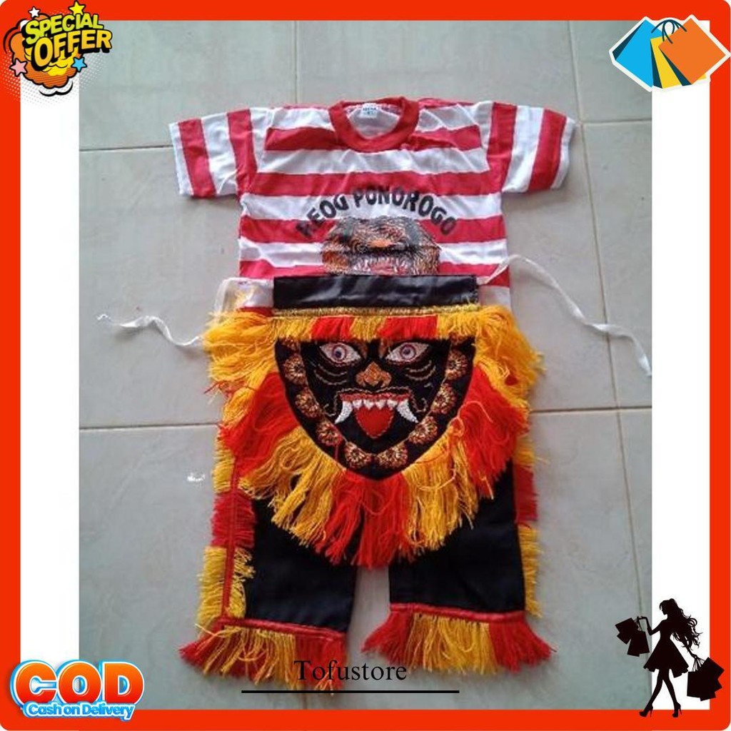 Pake Barongan Anak Dan Baju . Baju Barongan Anak Murah. Barongan Anak. Barongan Murah. Baju Reog. Ba