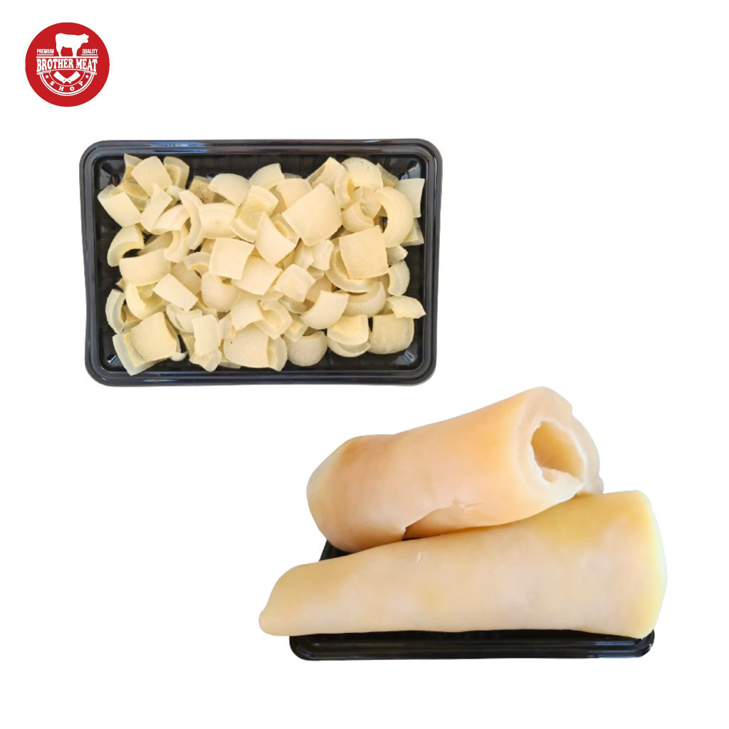 

Ay00! Kikil Kulit Sapi Bersih Tebal / Tipis 500gr Frozen - Brothermeatshop