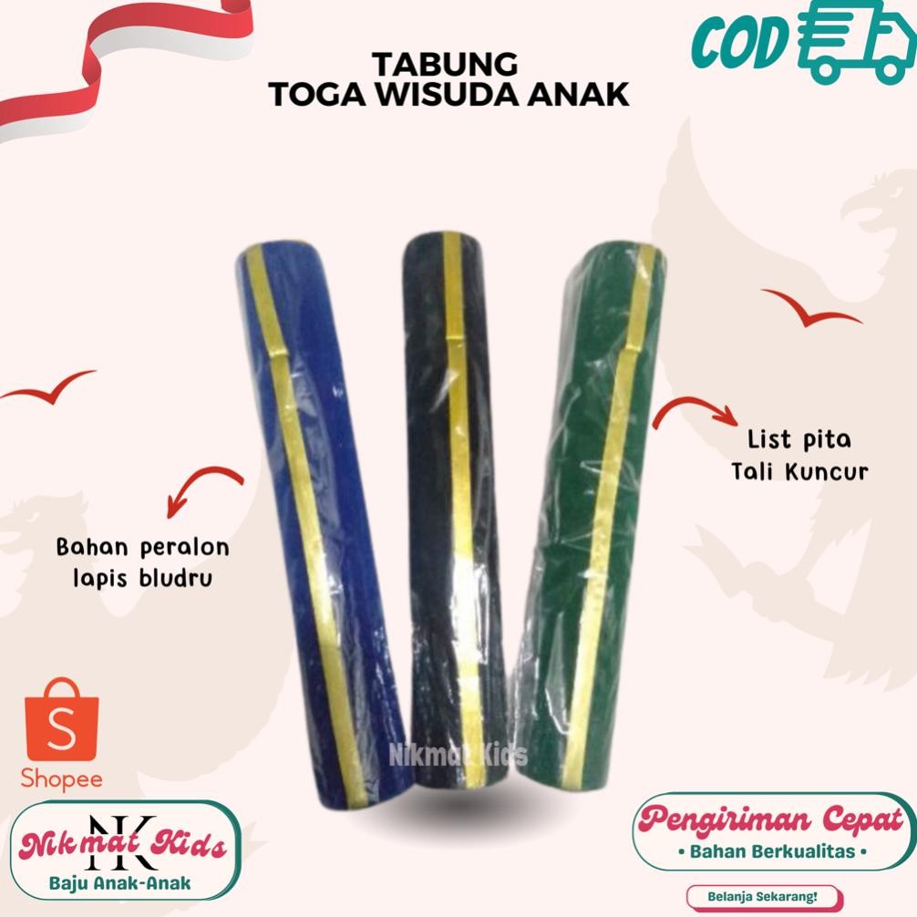 Promo Tabung Wisuda Anak Tabung Toga Wisuda Selonsong Ijazah Wisuda Anak Paud Tk Sd