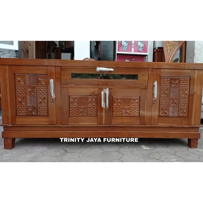 Sale Bufet Jati Diswar Tv 2M