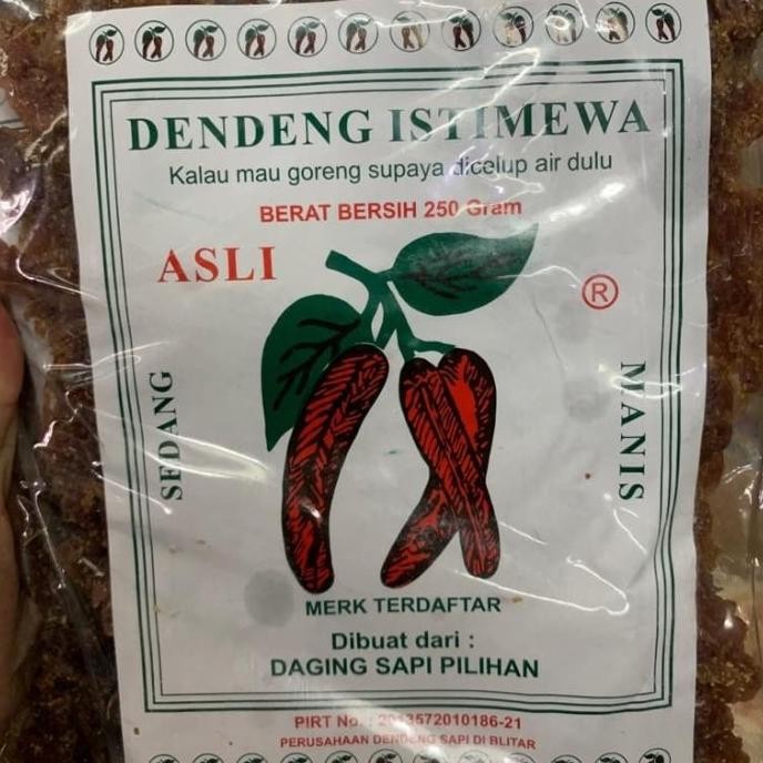 

DENDENG SAPI ISTIMEWA CAP CABE