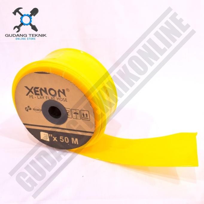 Selang PE Plastik Irigasi Pompa Sawah 3" XENON Selang Air PE 3 Inch yan