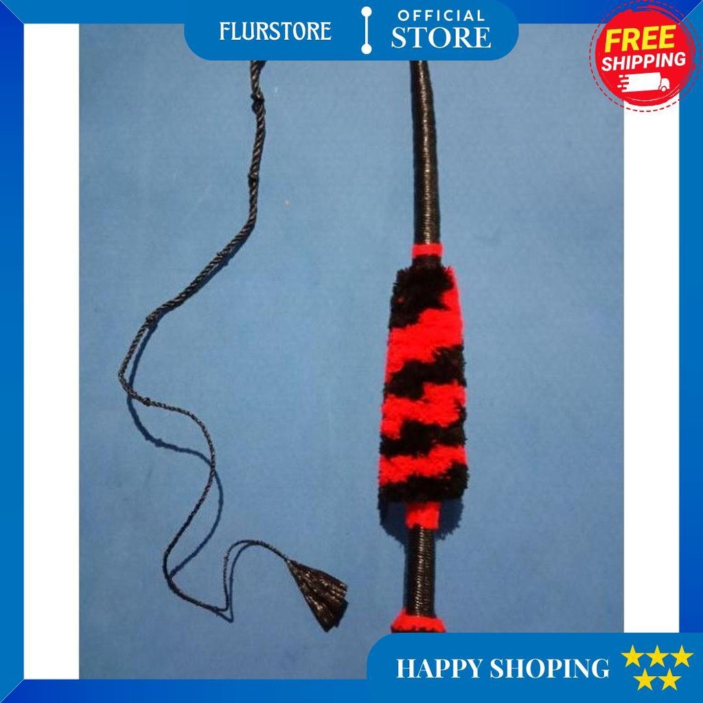 [ Cod ] Cambuk Pecut Bopo Gom,Byok Panjang / Pecut Jaranan Panjang / Pecut Bopo Gombyok