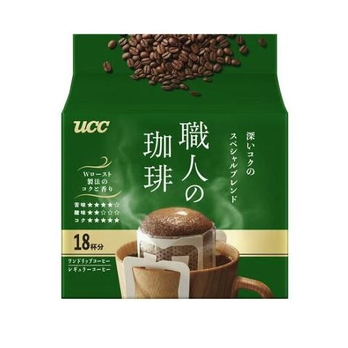 

UCC CRAFTSMAN SPECIAL DEEP RICH BLEND DRIP GROUND COFFEE 18 X 7 GRAM