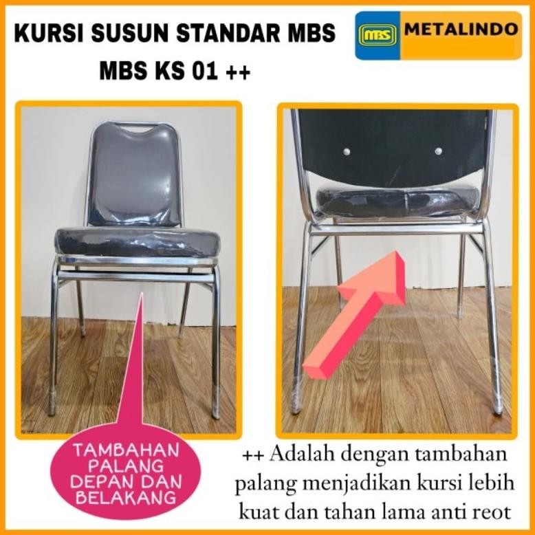 kursi Susun Kursi Seminar Kursi kantor Kursi makan Serbaguna (Jok kain )