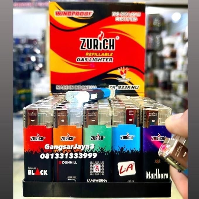 Korek bara Senter Zurich 50pcs