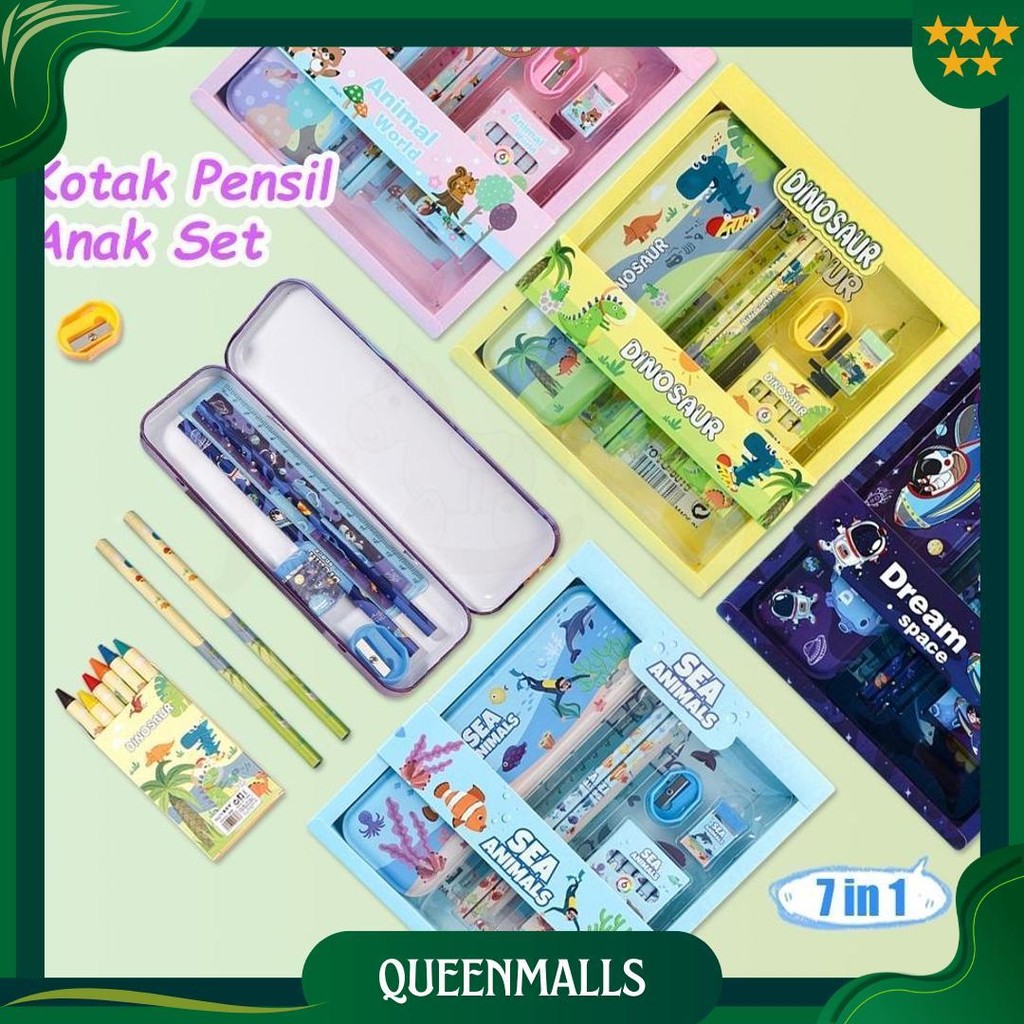 

Poney Kotak Pensil Anak Set Stationery Untuk Hadiah Anak Sekolah Kotak Pensil Karakter Alat Tulis Lengkap Sale