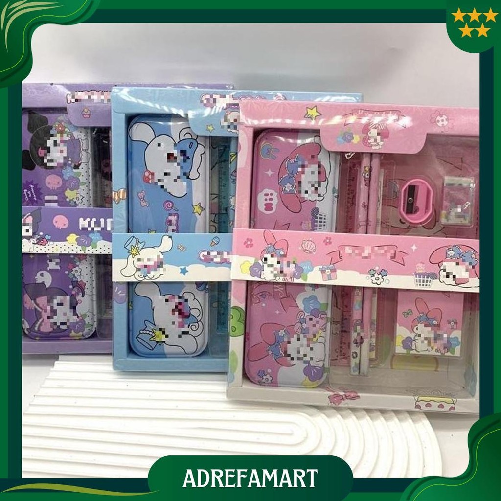 

Hc Paket Alat Tulis Set 7 In 1 Set Stationery 7In1 Karakter Kartun Alat Tulis Anak Sekolah Penghapus Pengaris Kotak Pensil Penggaris Crayon Promo