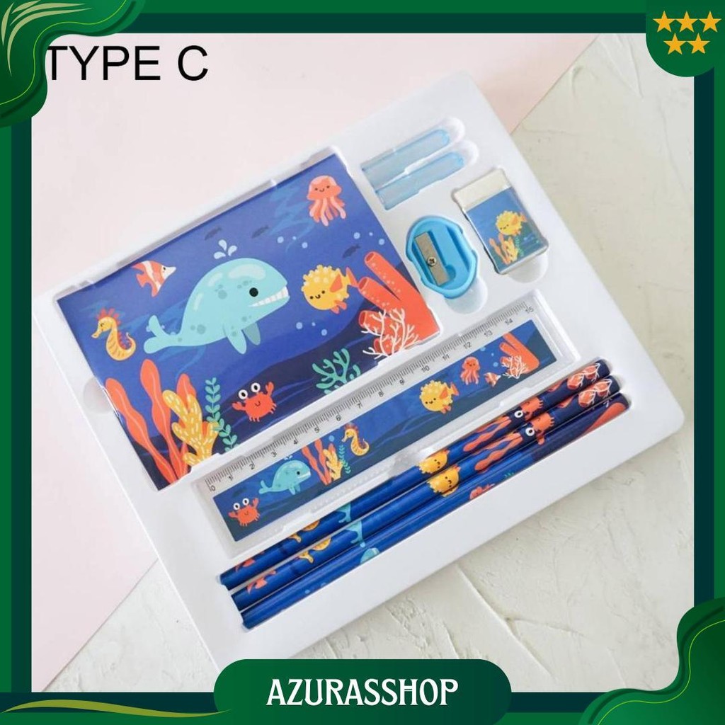 

Pensil Set Lengkap/ Alat Tulis Set Karakter Promo 4.4