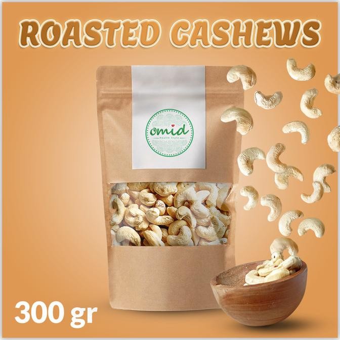 

Roasted Cashew Super (Kacang Mede / Mete Kupas Super - Panggang) 300gr IQB