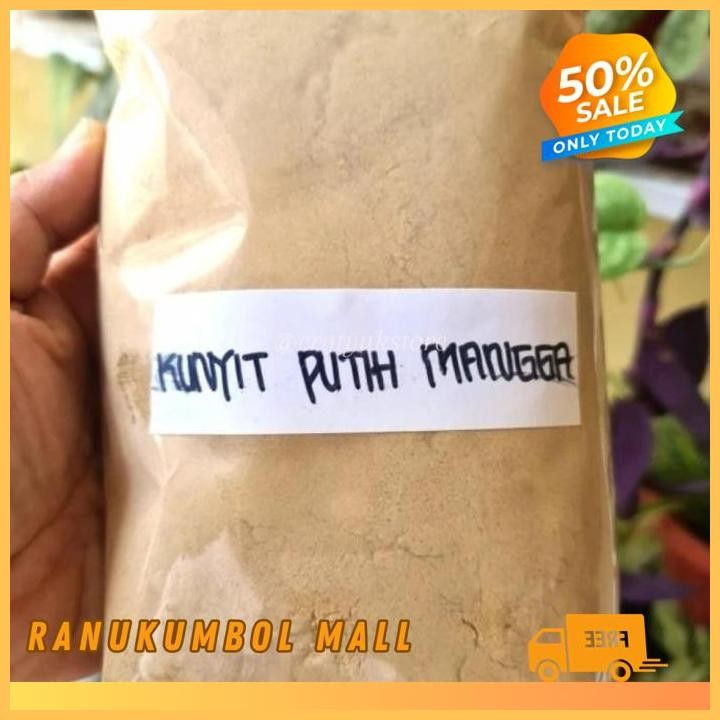 

100 GRAM BUBUK KUNYIT KUNIR PUTIH TEMU MANGGA BUBUK TEMU MANGGA RANU KUMBOL MALL TERBAIK!