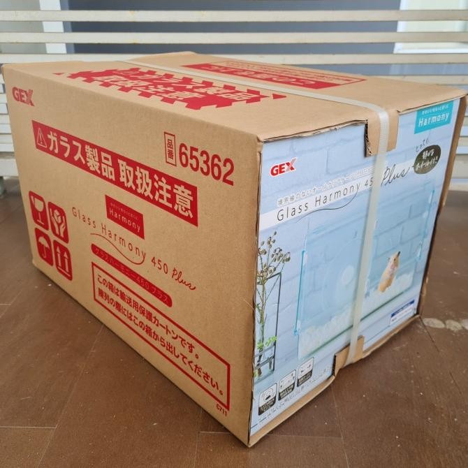 GEX Glass Harmony 450 Plus Premium (kandang hamster)