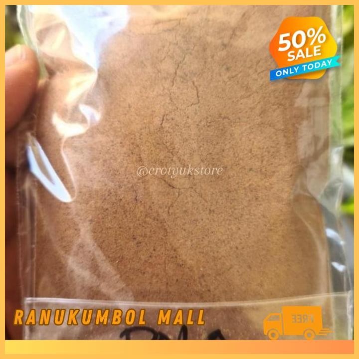 

100GR TANPA CAMPURAN BUBUK PALA ASLI RANU KUMBOL MALL TERMURAH!!