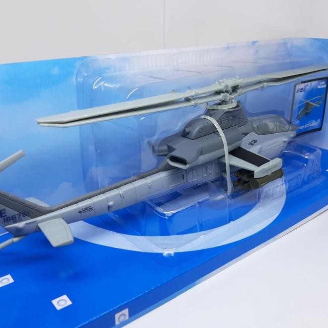 Diecast Newray Sky Pilot Pesawat Miniatur Helicopter Bell Ah-1Z Cobra