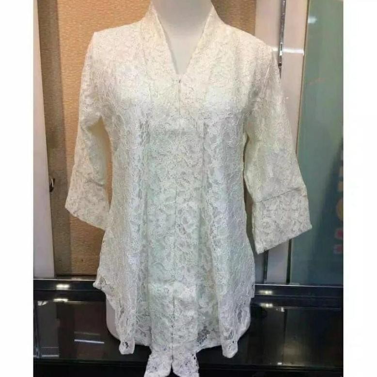 PLH Kebaya Jumbo M-4L LD 130 Atasan Floy Kartini Brokat Modern Big Size Kbaya Brukat Dewasa Terlaris