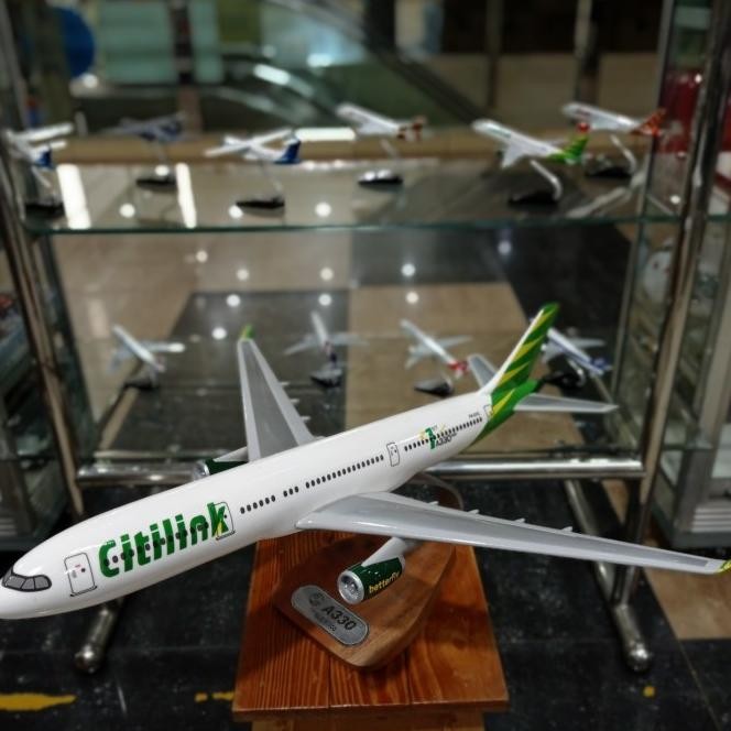Miniatur Replika Pesawat Citilink A330 (70Cm)