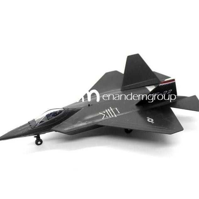 Newray Diecast Miniatur Mainan Pesawat Tempur Fighter F-22 Raptor