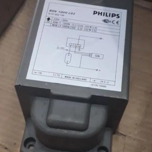 Ballast Philips Bhl 1000 Watt L02 Trafo Philips Original Dan Terpercaya