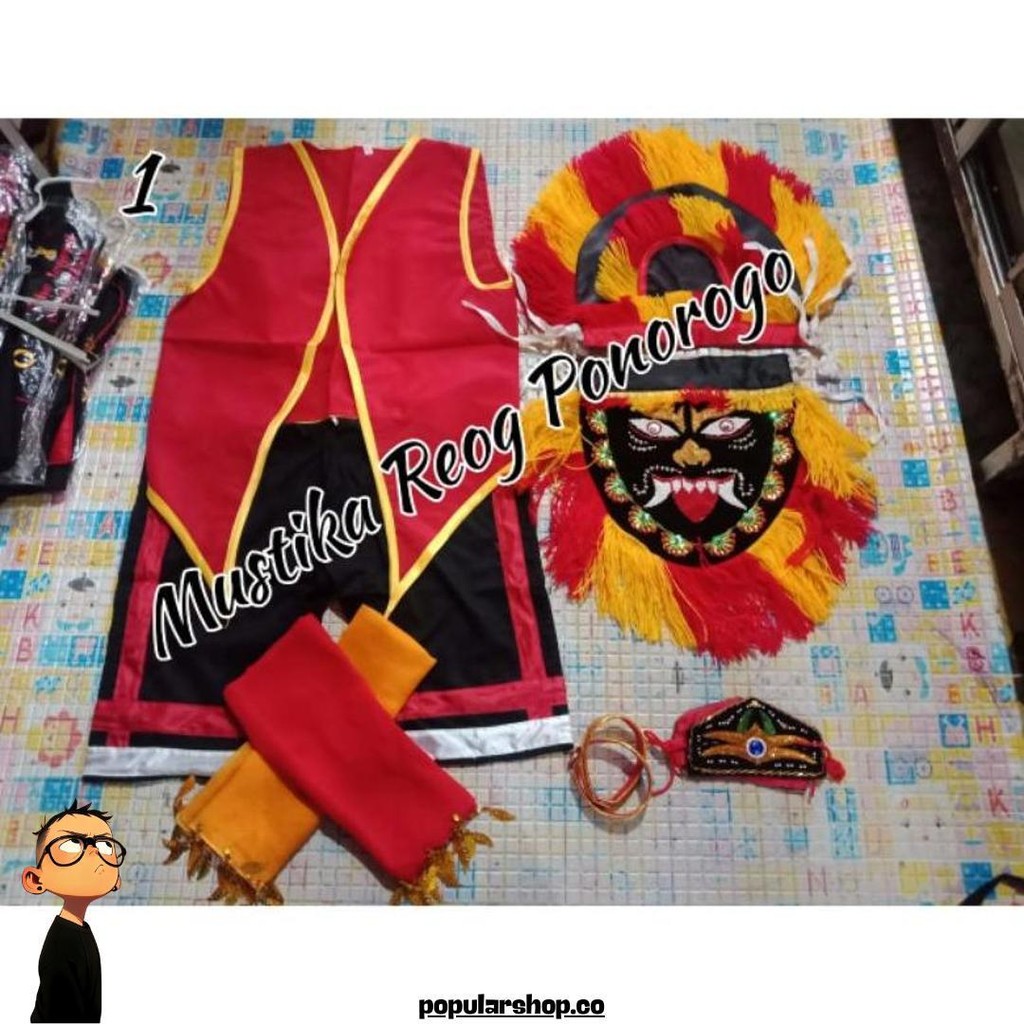 Baju Ganong. Baju Ganongan. Baju Bujangganong. Baju Ganong Anak. Pakaian Ganong Anak Murah