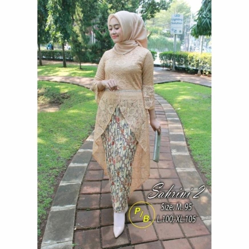 ''Terlaris" Promo  Kebaya,  (Cuma Atasan Saja) Atasan Kebaya Brukat Floy Kutubaru / Kebaya Srikandi 